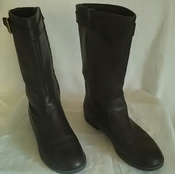 Leather Motorcycle Boots - Picture 2 of 6